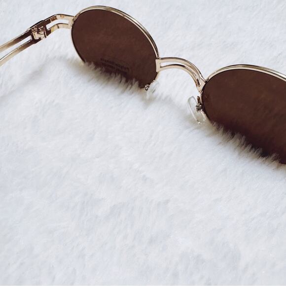 Brandon Brown Round Sunglasses - Picture 7 of 13